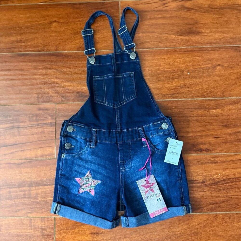 VIGOSS Girls Denim Blue Shorts Size M